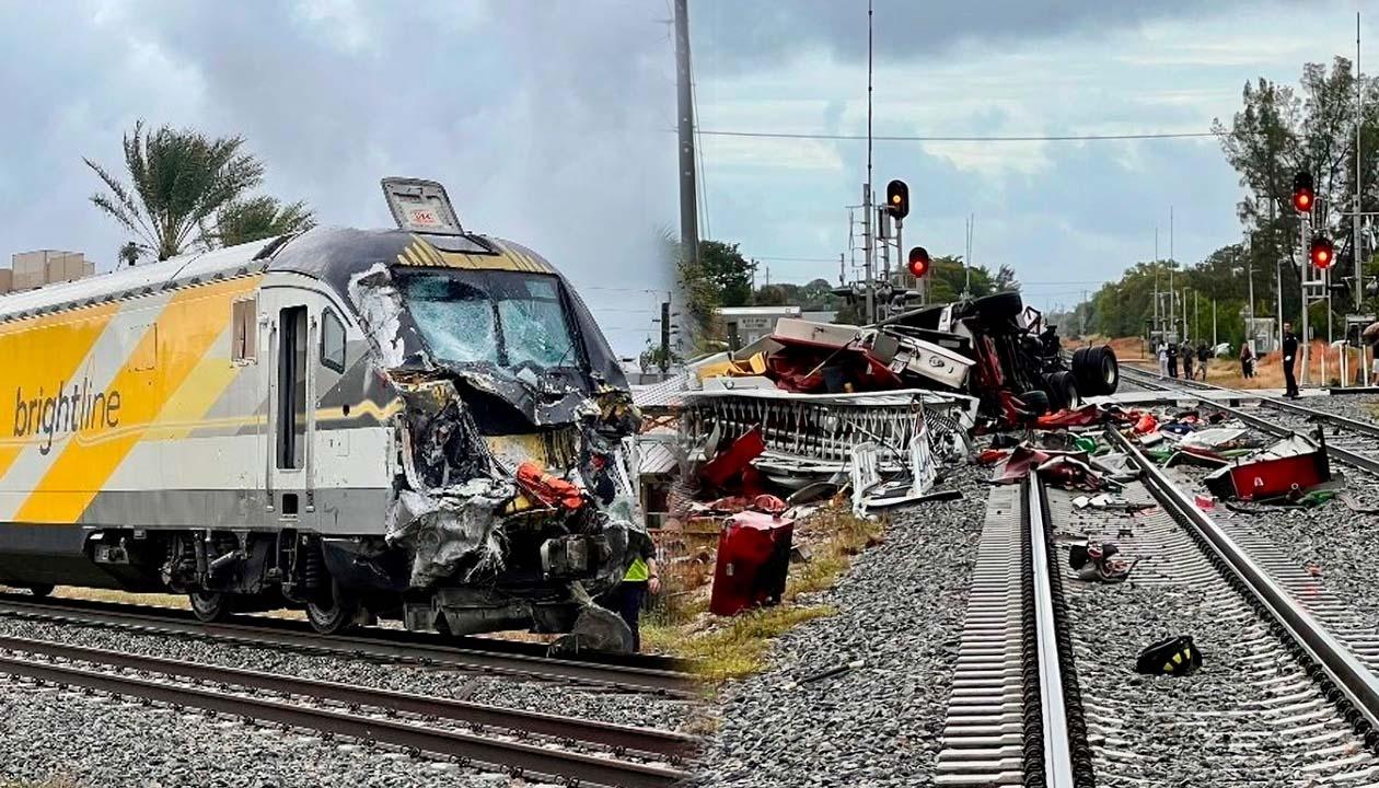 Imágenes del accidente. 