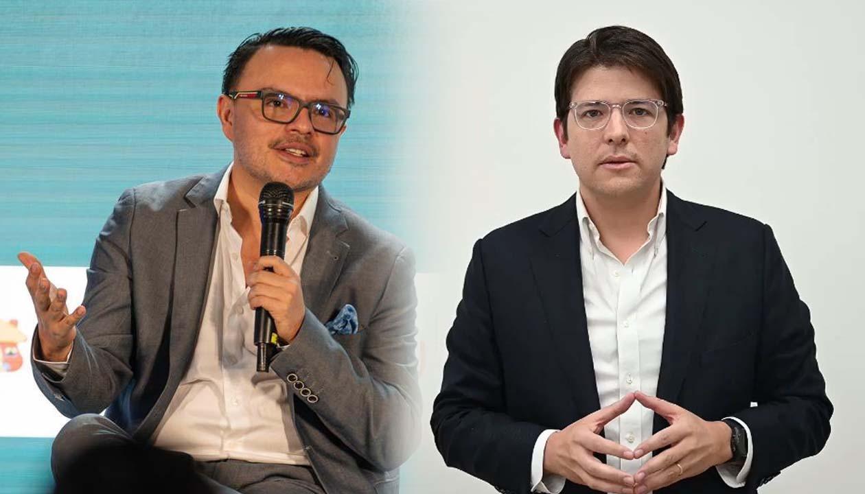 Juan Felipe Harman y Miguel Uribe Turbay.