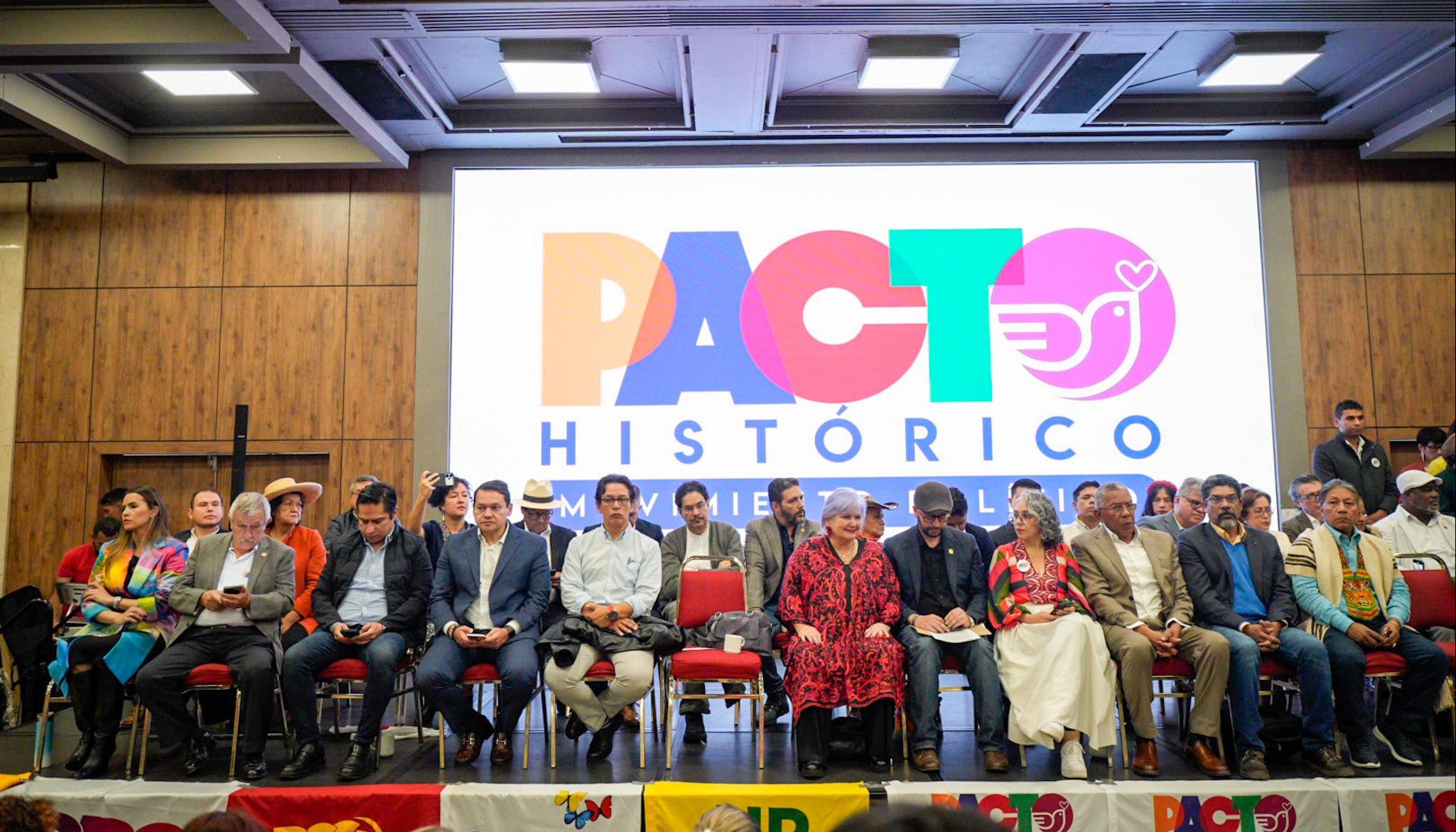 Lanzamiento del Pacto Histórico como partido único.