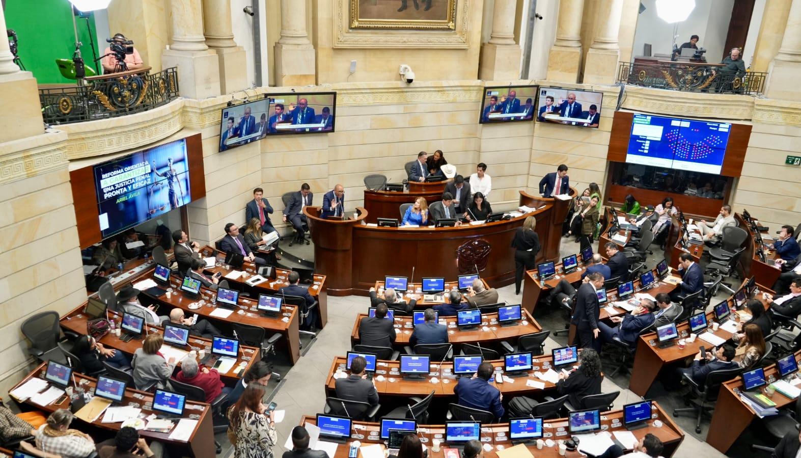 Plenaria del Senado.