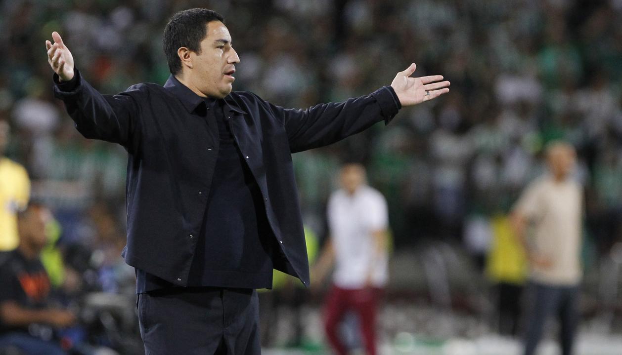 El mexicano Efraín Juárez, entrenador del Atlético Nacional. 