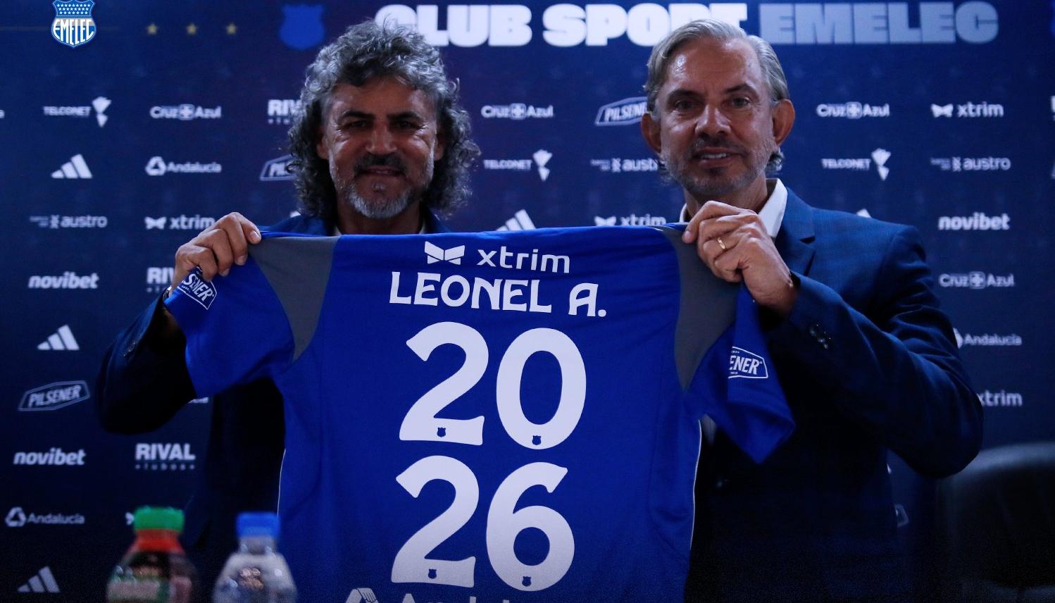 Leonel Álvarez asumió como entrenador del Emelec en junio pasado. en reemplazo de Hernán Torres.