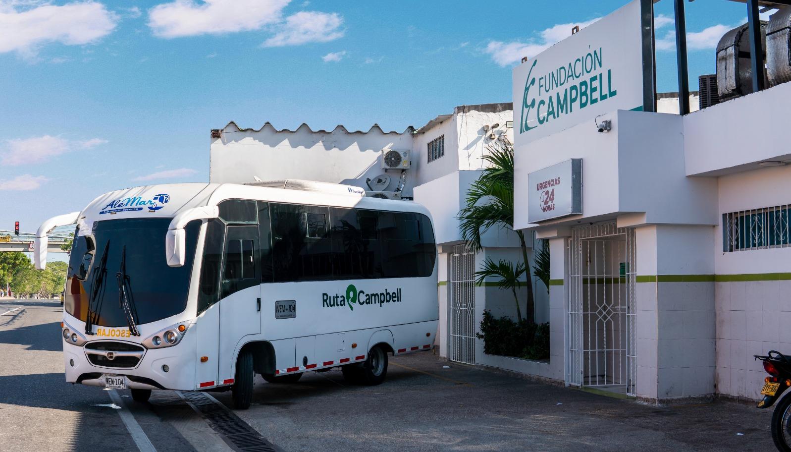 Bus de la “Ruta Campbell”. 