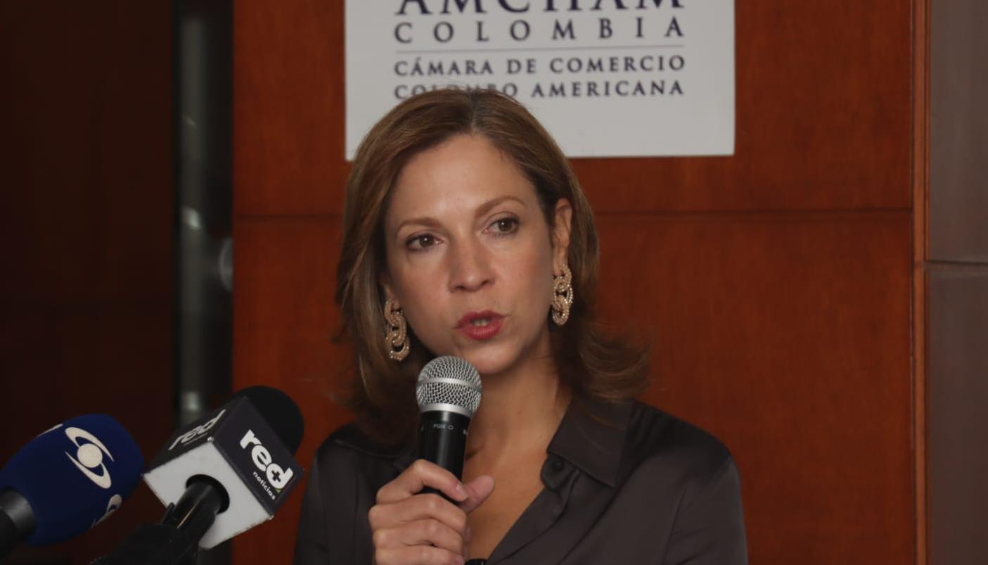 María Claudia Lacouture, presidente ejecutiva de la Cámara Colombo Americana. 