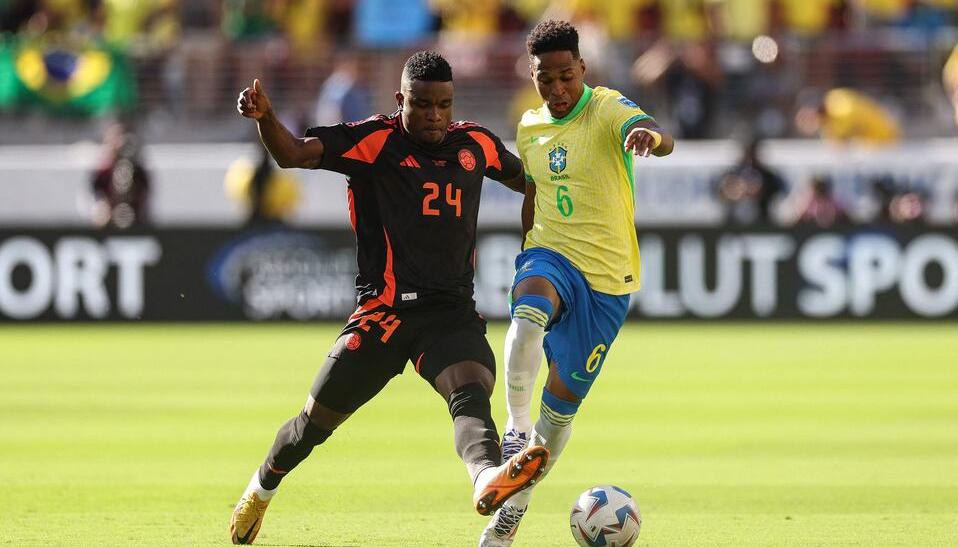 La última vez que Colombia y Brasil se enfrentaron fue en la Copa América.