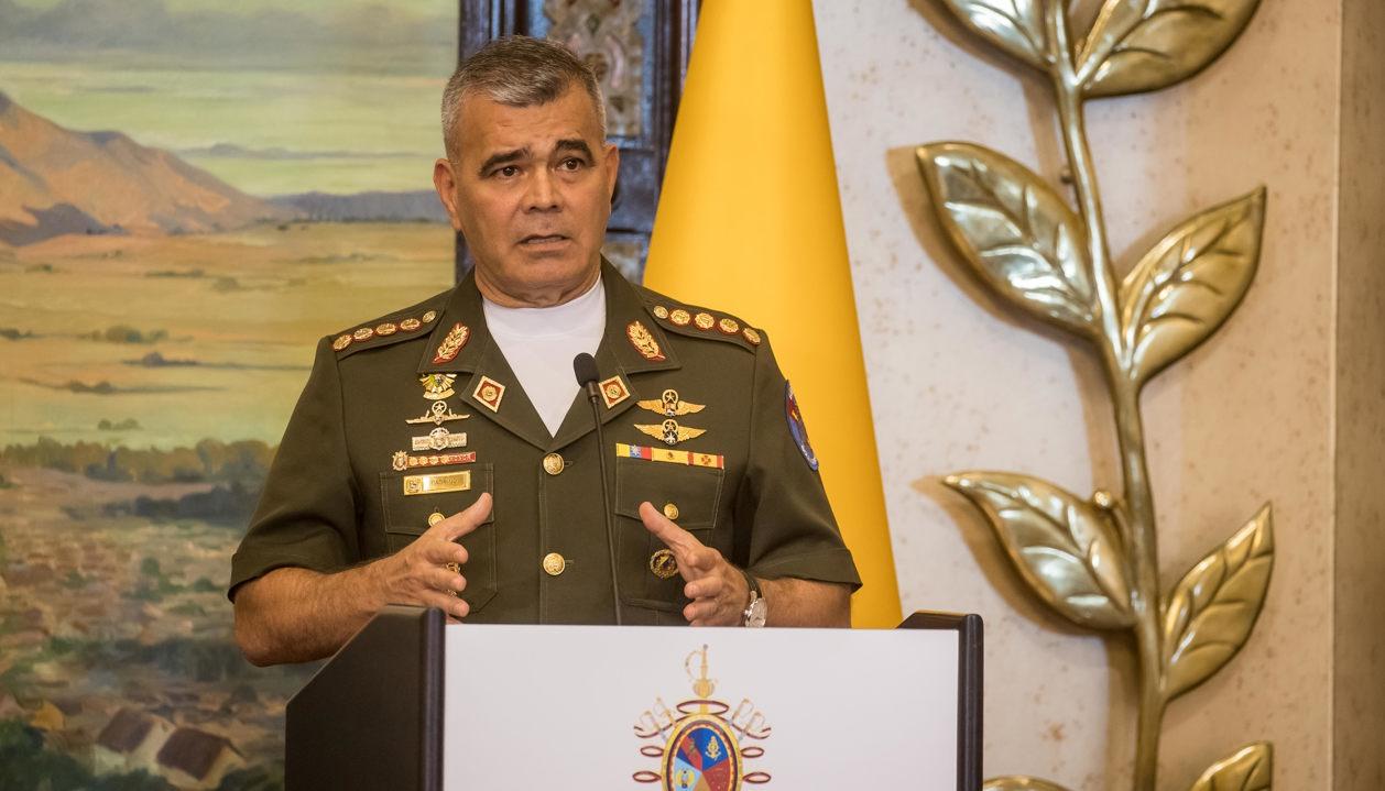 El Ministro de Defensa, Vladimir Padrino López.