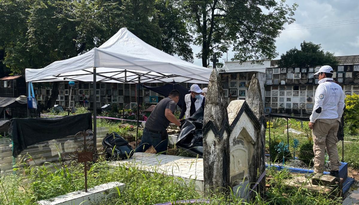 Intervención en Cementerio Central de Neiva.