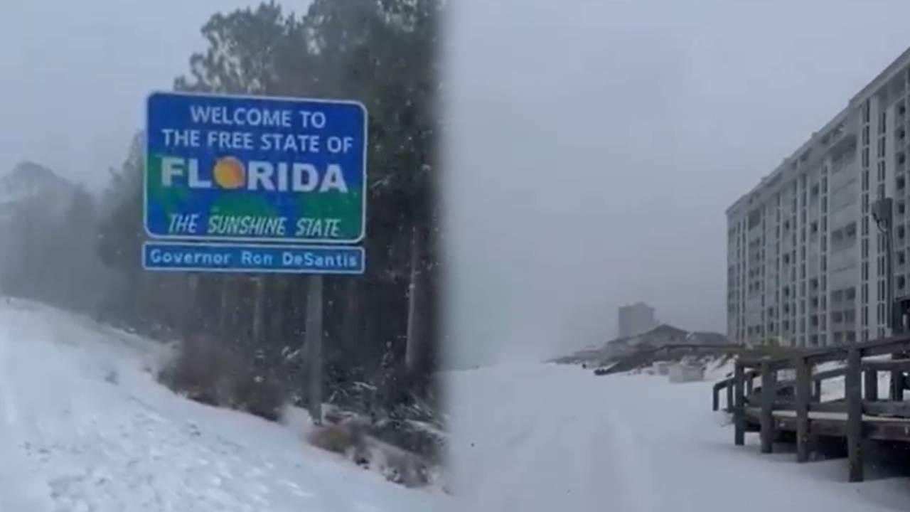 Nieve en Estados Unidos.