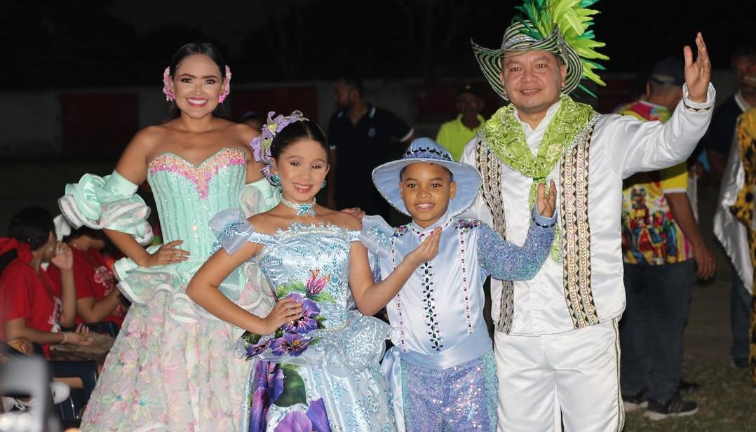 Reyes del Carnaval de Santo Tomas.