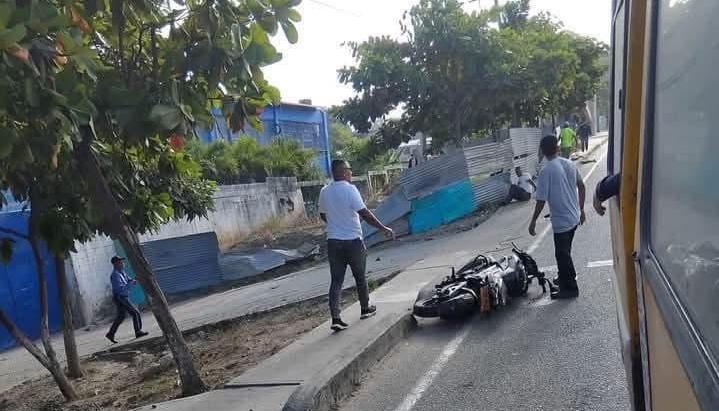 Accidente de tránsito en Siete de Abril.