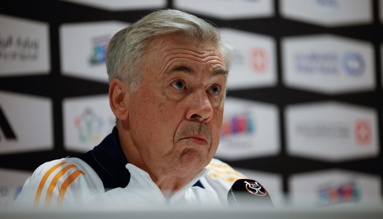 El italiano Carlo Ancelotti, entrenador del Real Madrid.