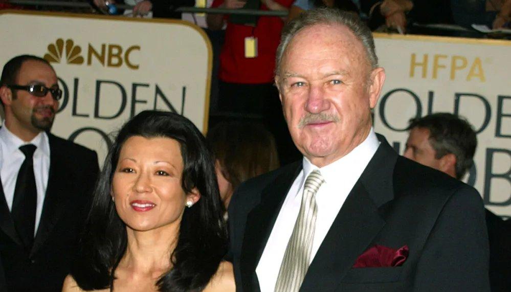 La pianista Betsy Arakawa y actor Gene Hackman.