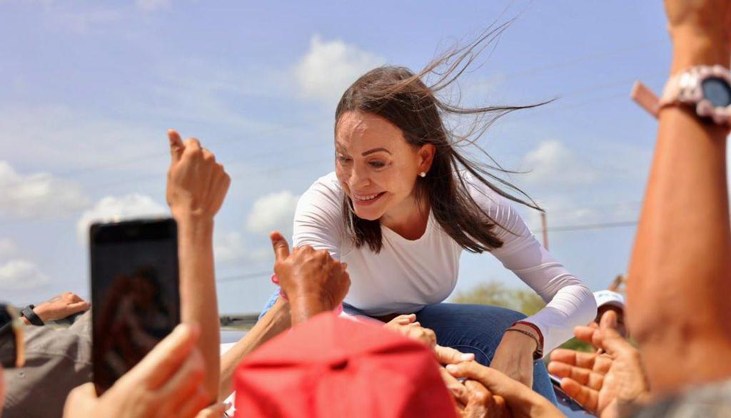 María Corina Machado, líder opositora venezolana.