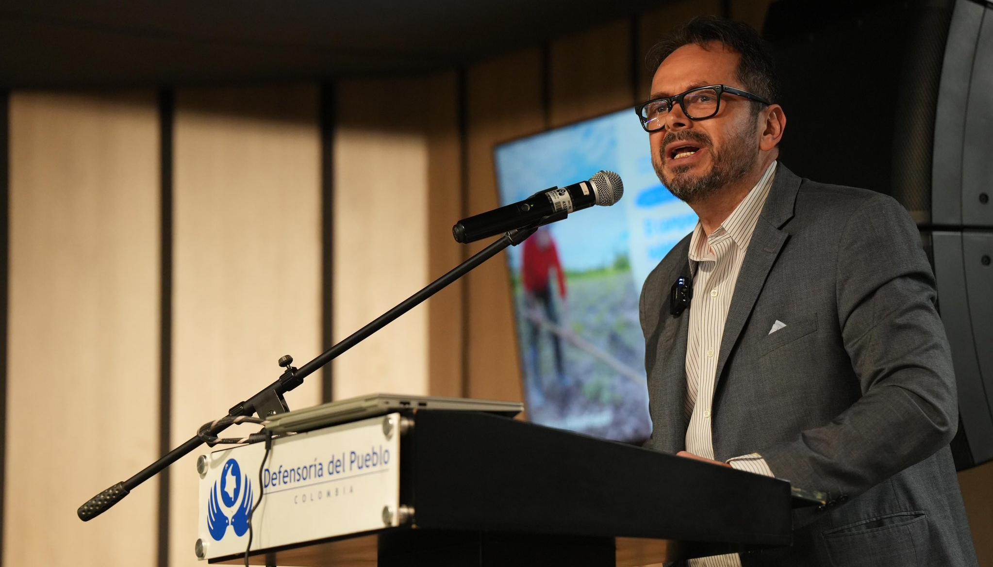 Representante Especial del Secretario General de la ONU en Colombia, Carlos Ruiz Massieu.