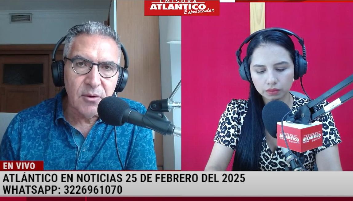 Transmisión de Atlántico en Noticias.