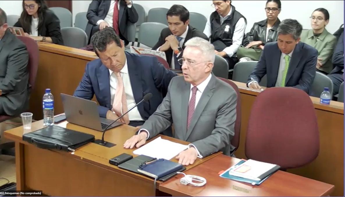 Juicio oral a Álvaro Uribe.