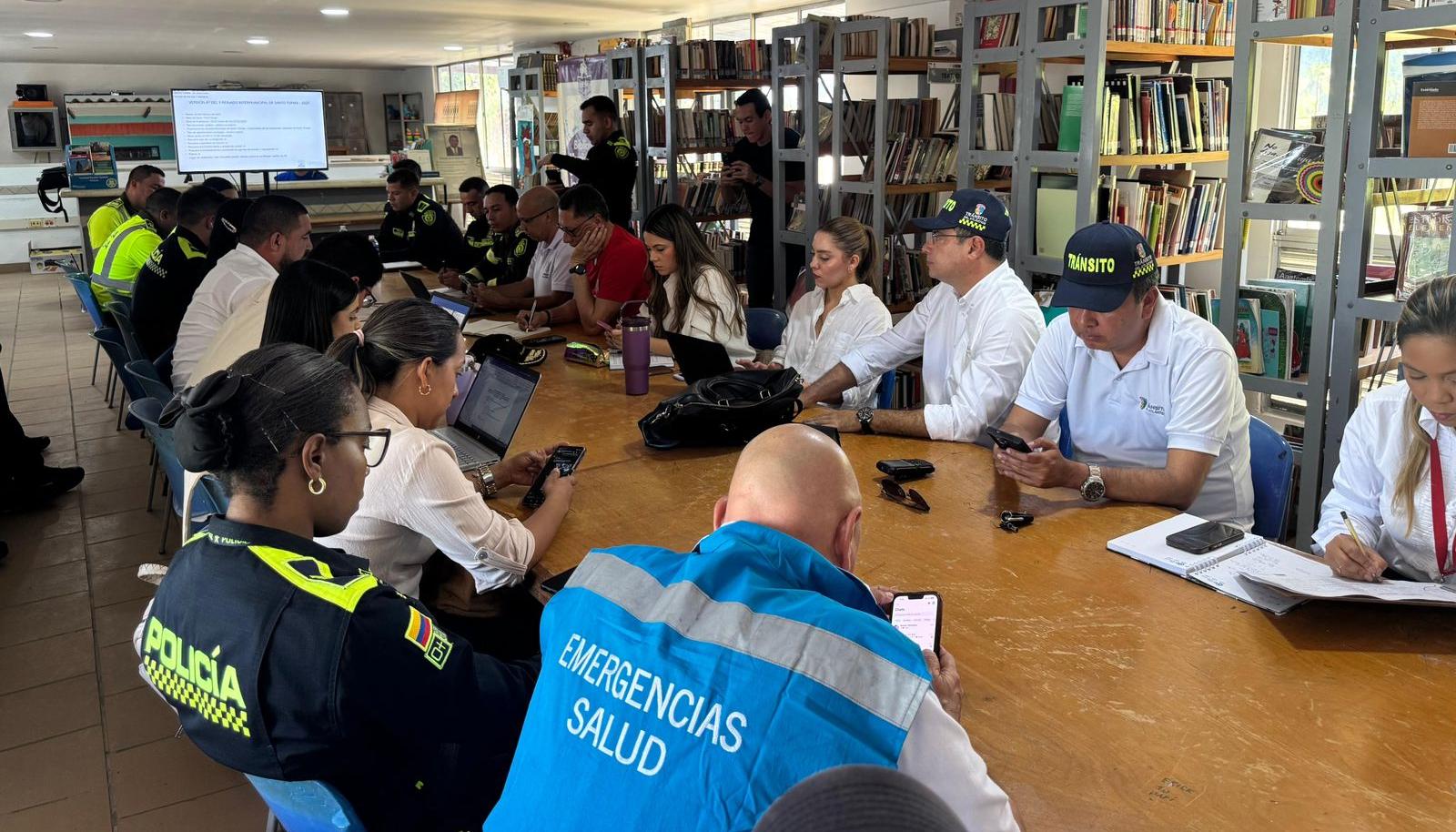 Aspecto del segundo Comité Técnico de Seguridad. 