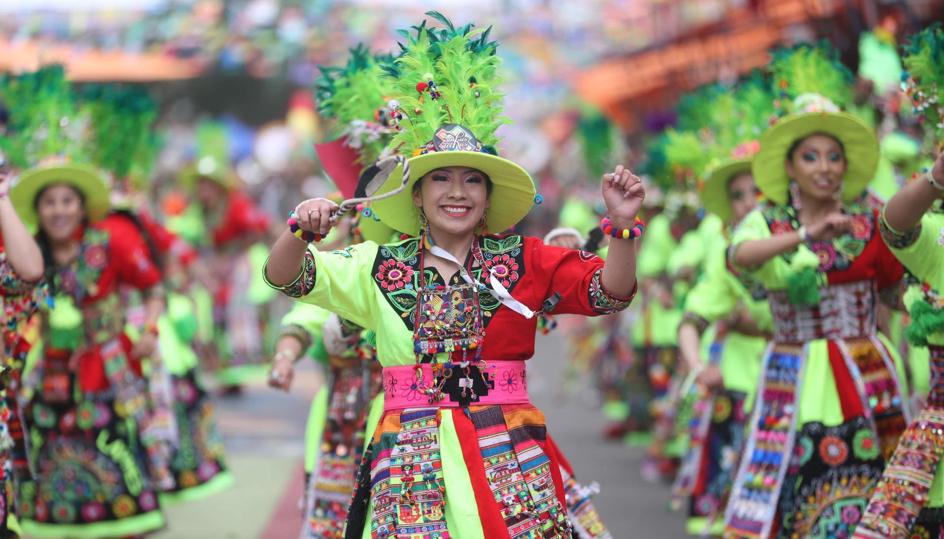 Desfile del Carnaval de Oruro.