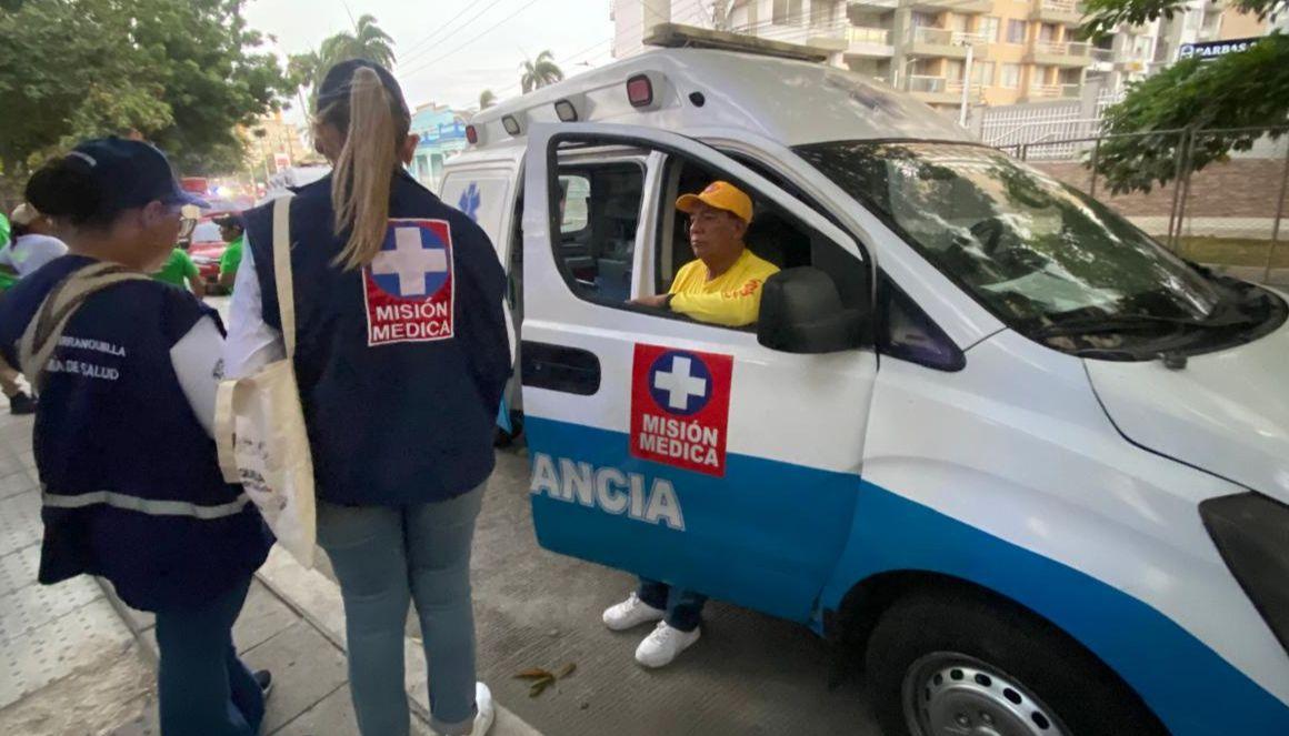 Ambulancias estarán en los desfiles de la Vía 40.