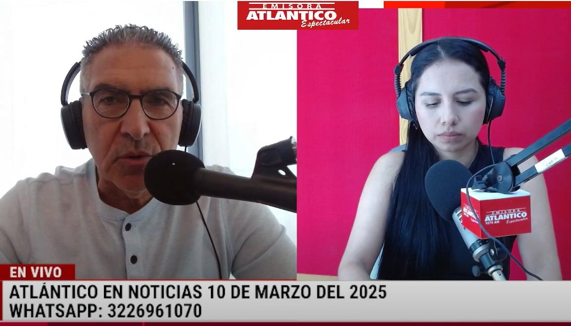 Transmisión de Atlántico en Noticias.