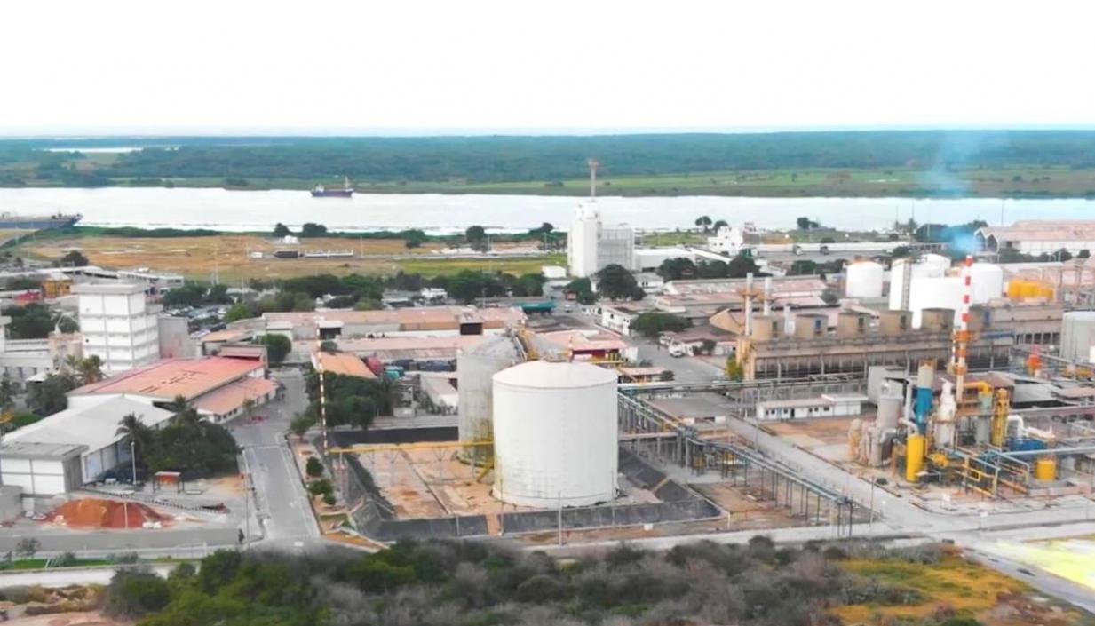 Planta de Monómeros en Barranquilla.