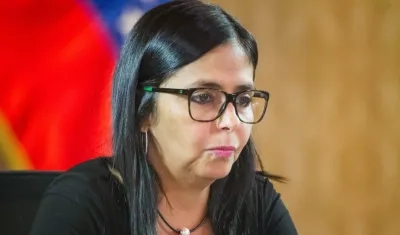 La presidenta de la Asamblea Nacional Constituyente (ANC), Delcy Rodríguez