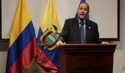 el jefe del equipo negociador del Gobierno colombiano en los diálogos con el ELN, Juan Camilo Restrepo