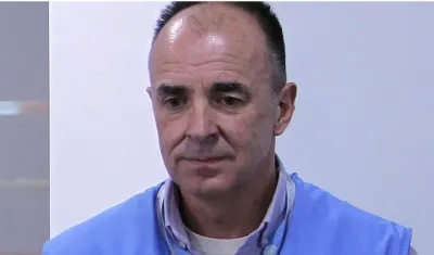 Alejandro Rubiella Romañach, jefe del contingente de observadores españoles de la Misión de la ONU.