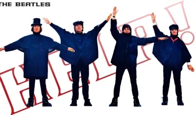 Afiche de la cinta 'Help!' de The Beatles.