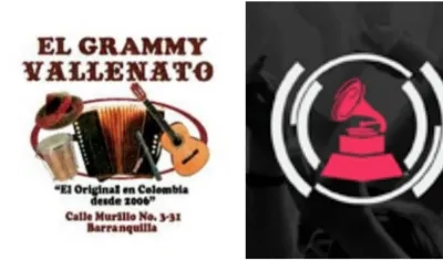 Este es el signo de El Grammy Vallenato y el logo de los Latin Grammy.