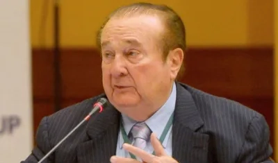 Nicolás Leoz, expresidente de la Conmebol.