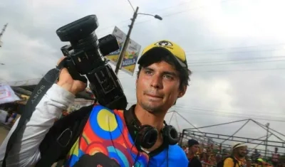 La gran pasión de Angello era grabar eventos importantes en la ciudad como el Carnaval de Barranquilla.
