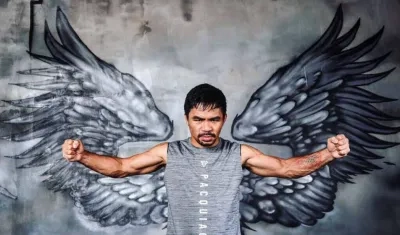 Manny Paquiao, boxeador filipino. 