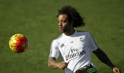 Marcelo, lateral izquierdo del Real Madrid.