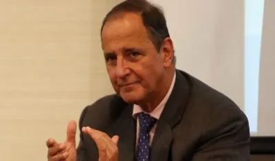 El jefe de la delegación del Gobierno de Colombia, Juan Camilo Restrepo.