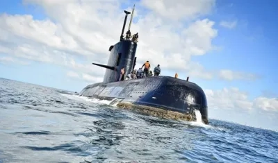 Sigue la búsqueda del submarino argentino.