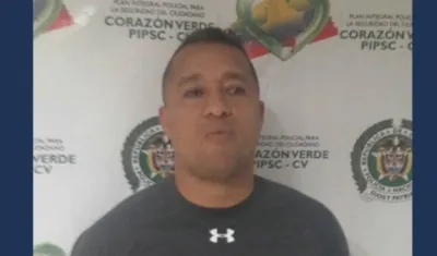 Franklin González Luna, alias 'Franklin Malambe', uno de los notificados en centro carcelarios