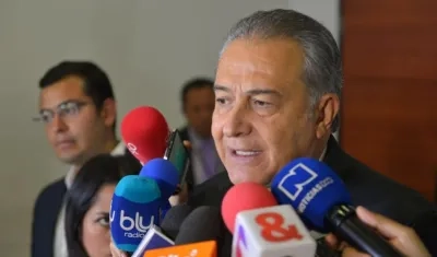 Óscar Naranjo, vicepresidente de Colombia.