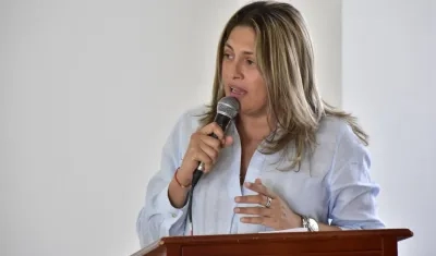 Alma Solano, Secretaria de Salud de Barranquilla.