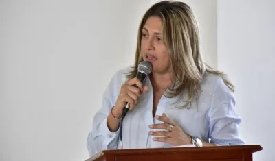 Alma Solano, secretaria de Salud de Barranquilla.