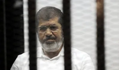 El expresidente egipcio Mohamed Mursi.