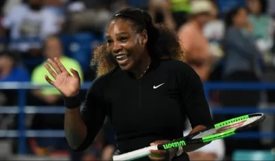 Serena Williams, tenista estadounidenses. 