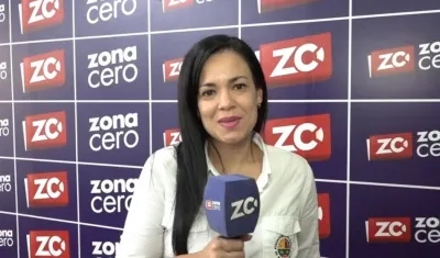 Diana Rincón, jefe de comunicaciones del Zoológico de Barranquilla.
