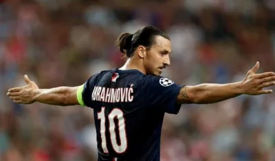 Zlatan Ibrahimovic fue el gran referente e ídolo del PSG. 