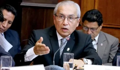 El Fiscal General de Perú, Pedro Chávarry.