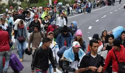 Venezolanos el deseo de migrar