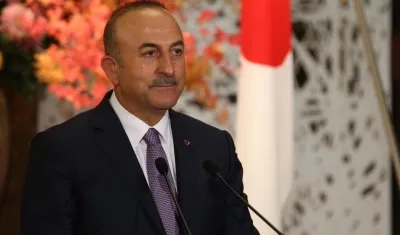 El ministro de Exteriores turco, Mevlüt Çavusoglu.