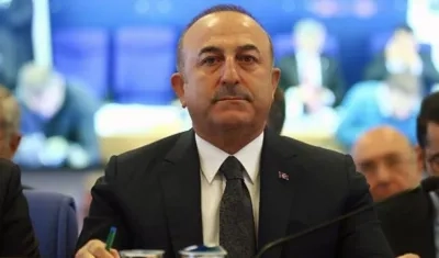 El ministro de Exteriores turco, Mevlüt Çavusoglu.