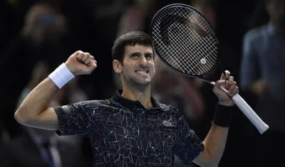 El serbio Novak Djokovic, tenista número uno del mundo. 