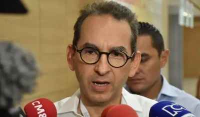 Andrés Valencia Pinzón, Ministro de Agricultura.